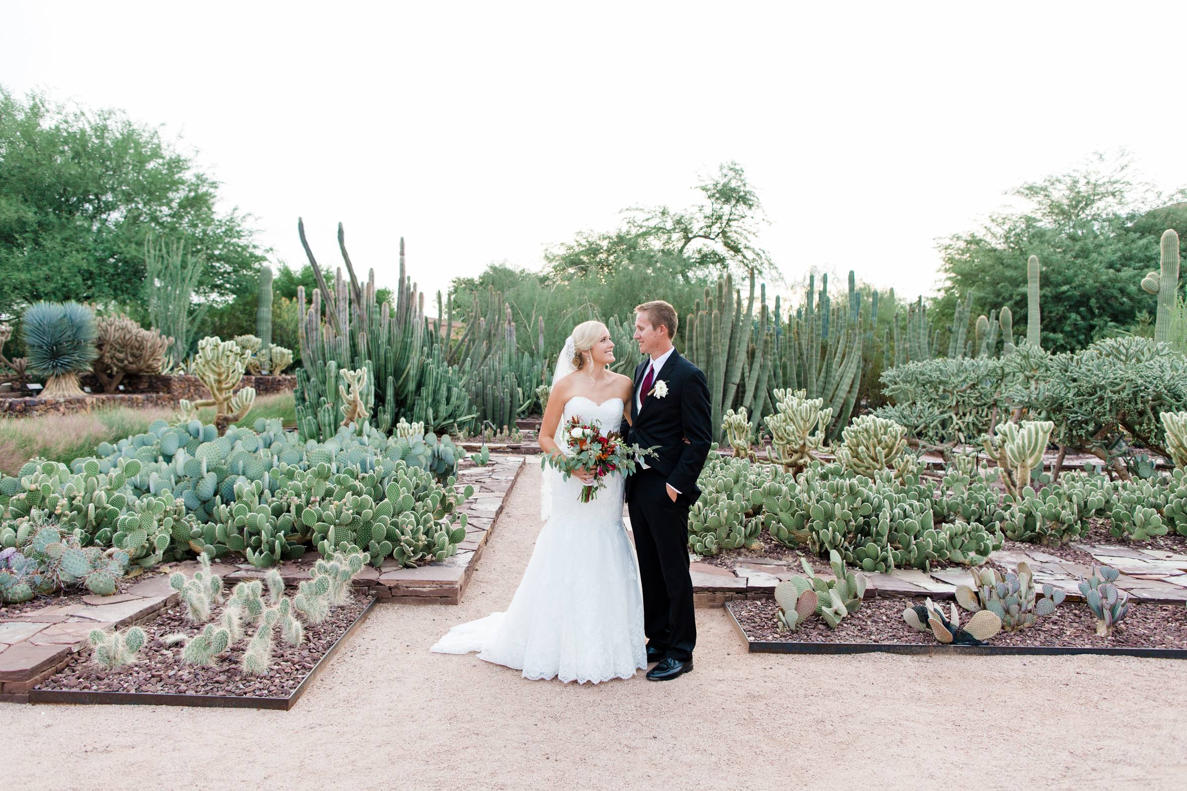 Desert Botanical Garden Arizona Weddings