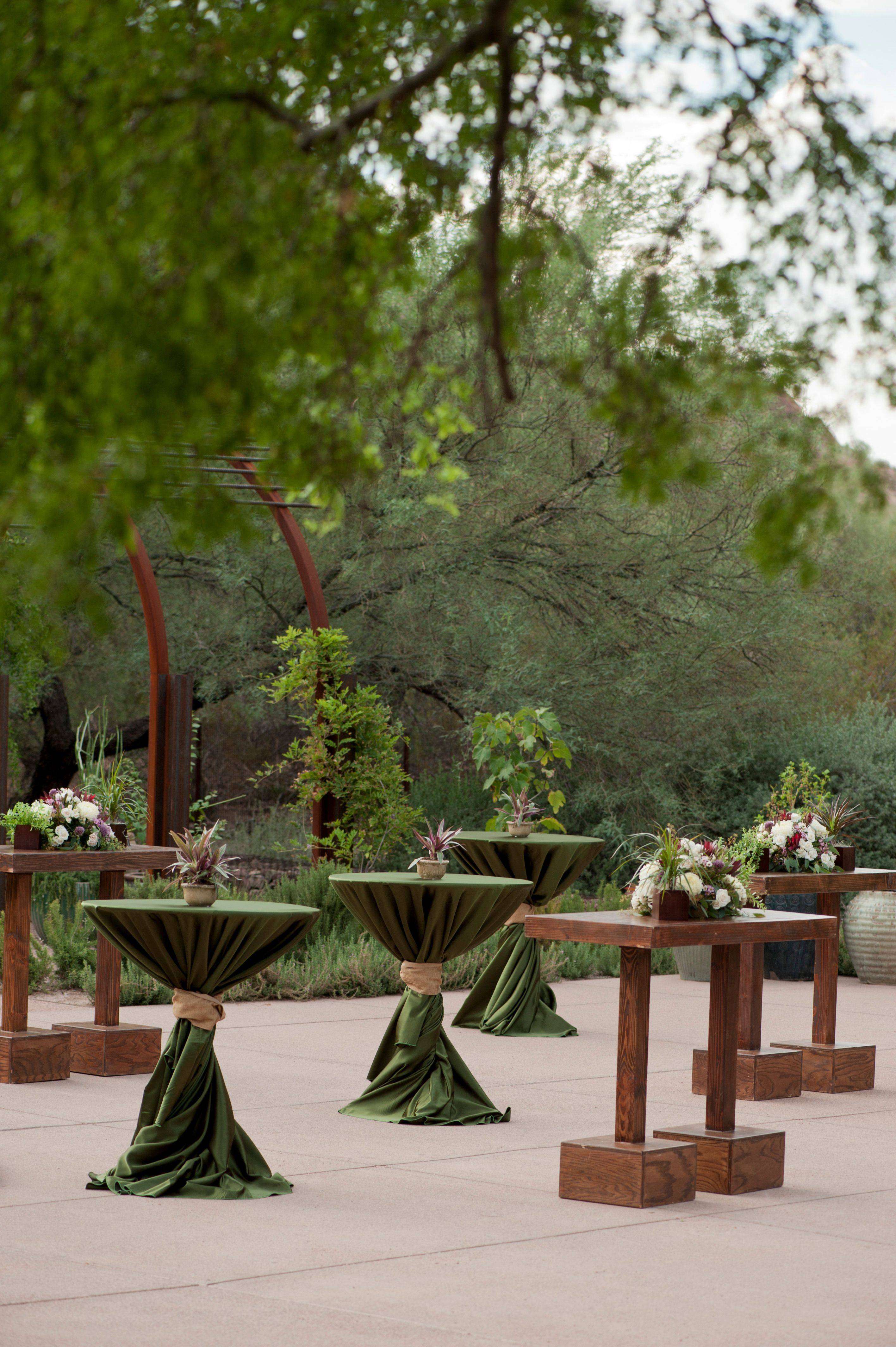 Outdoor Wedding Reception