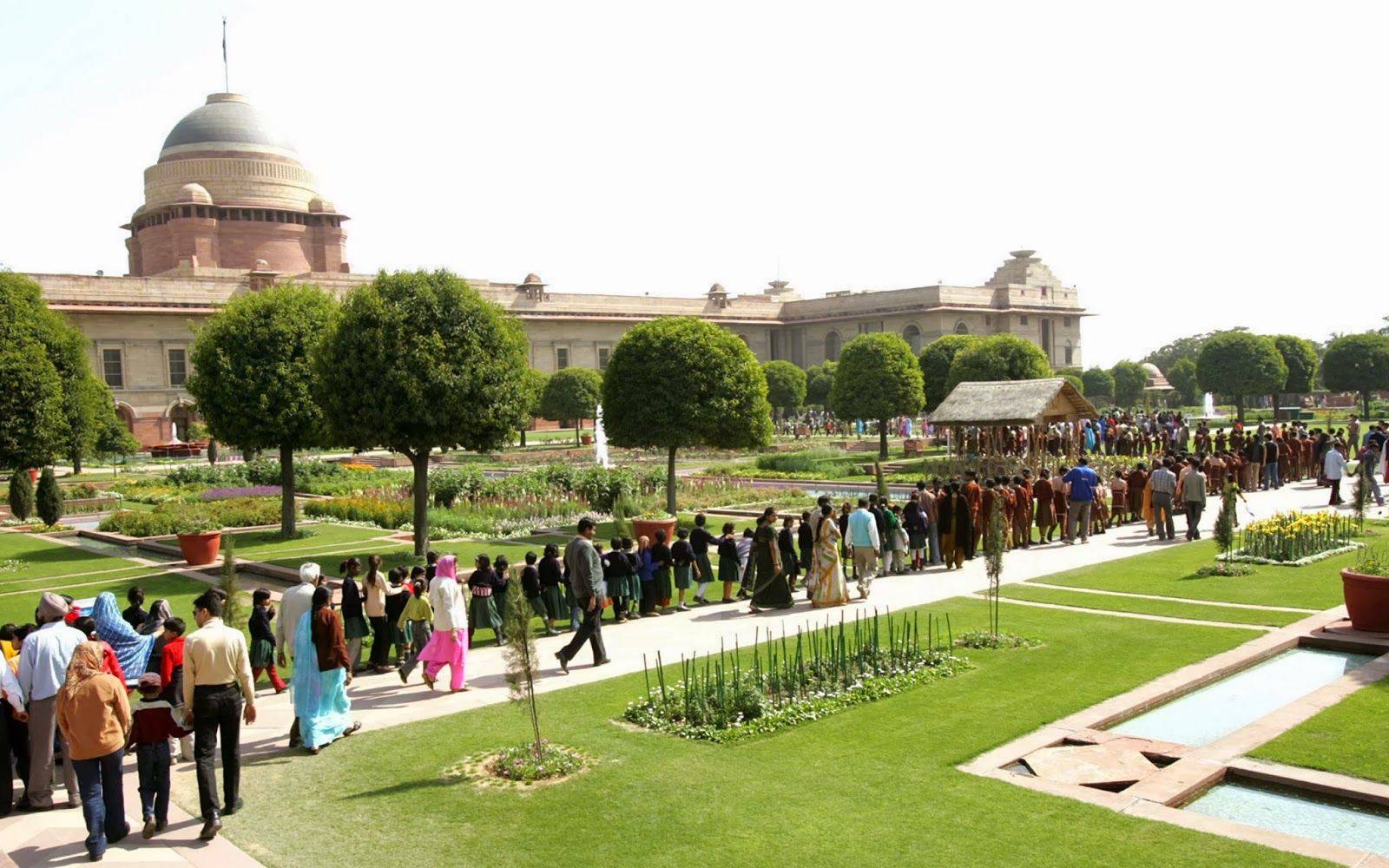 The Mughal Gardens