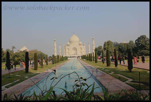 Taj Mahal Garden