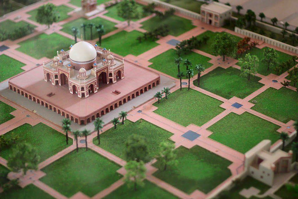 The Garden Mughal Miniature