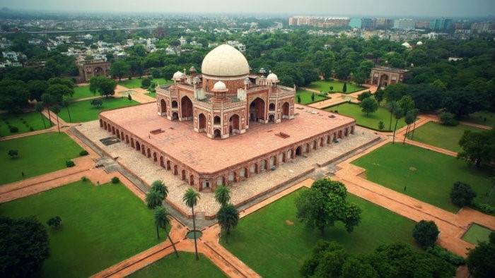 Humayuns Tomb And Garden Delhi India Poster Zazzle