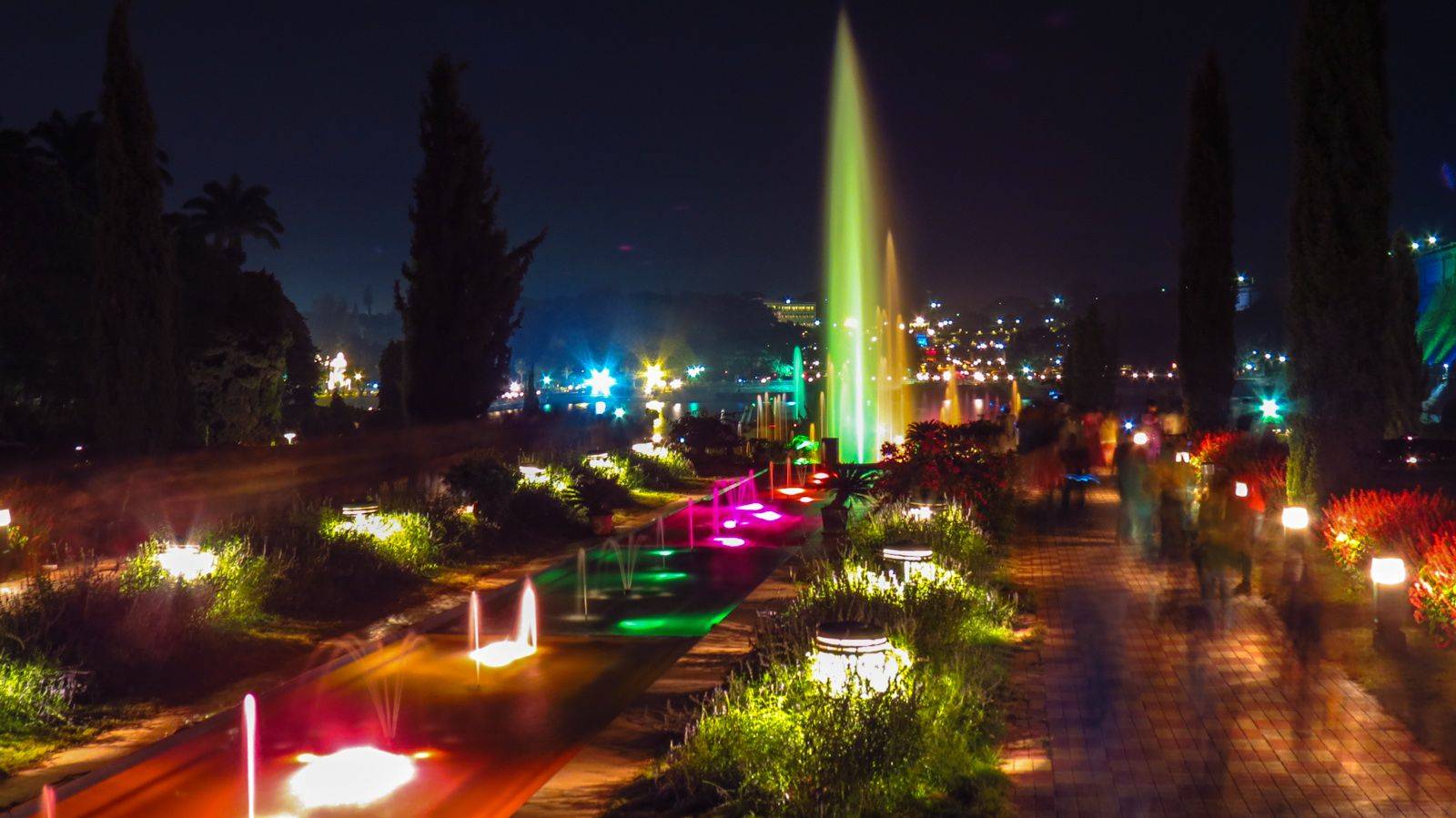 Brindavan Gardens Musical Fountain