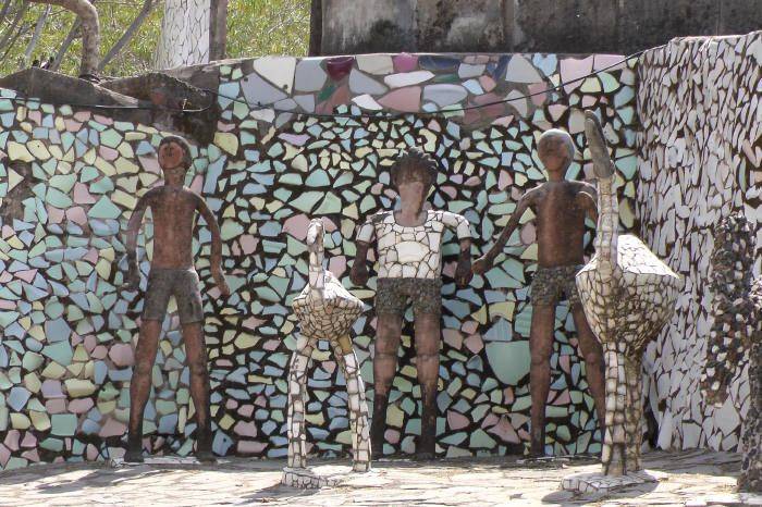 Nek Chands Rock Garden Arch College