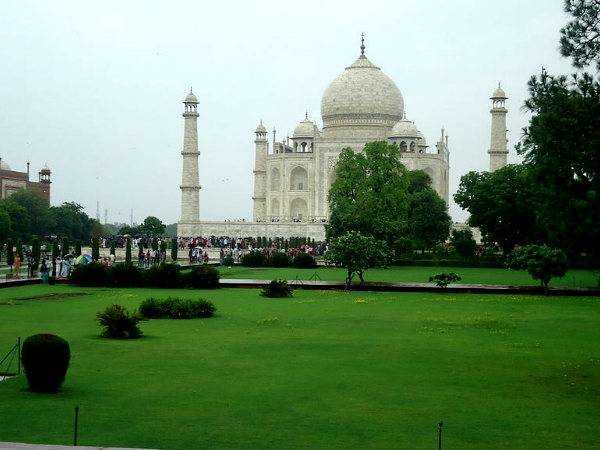 Taj Mahal Stock Photo Image