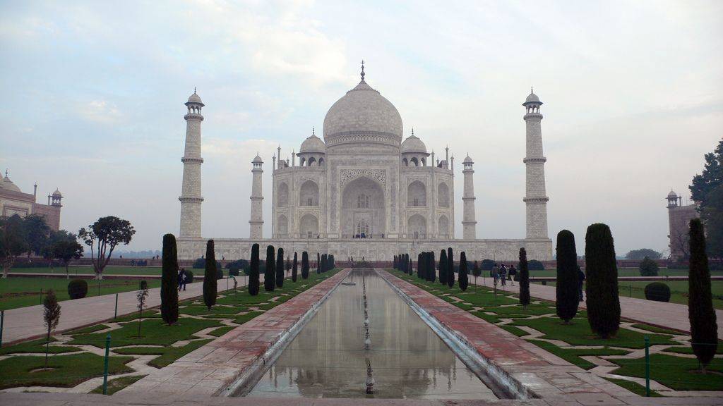 The Mughal Garden Area
