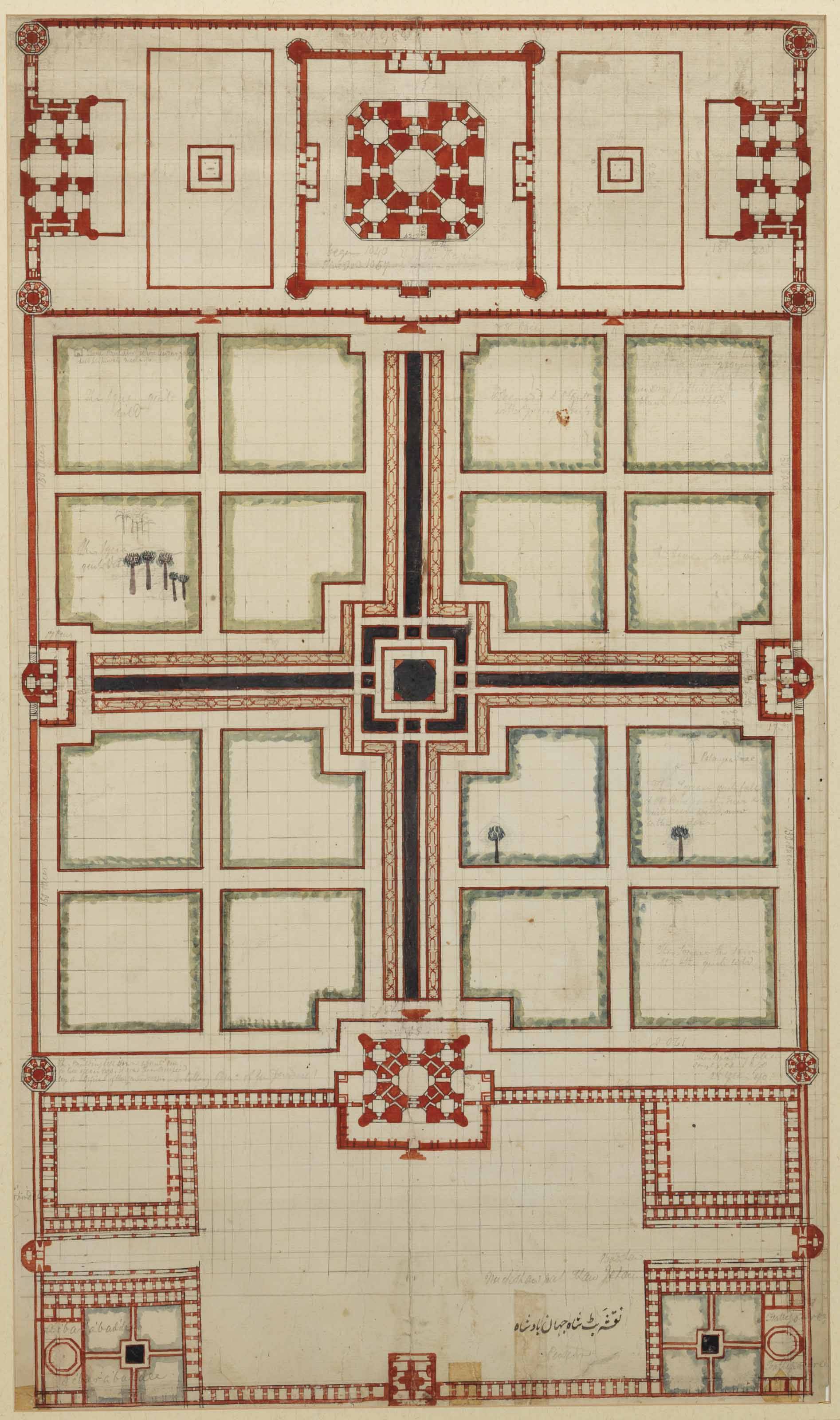 Taj Mahal Garden Layout Garden Layout