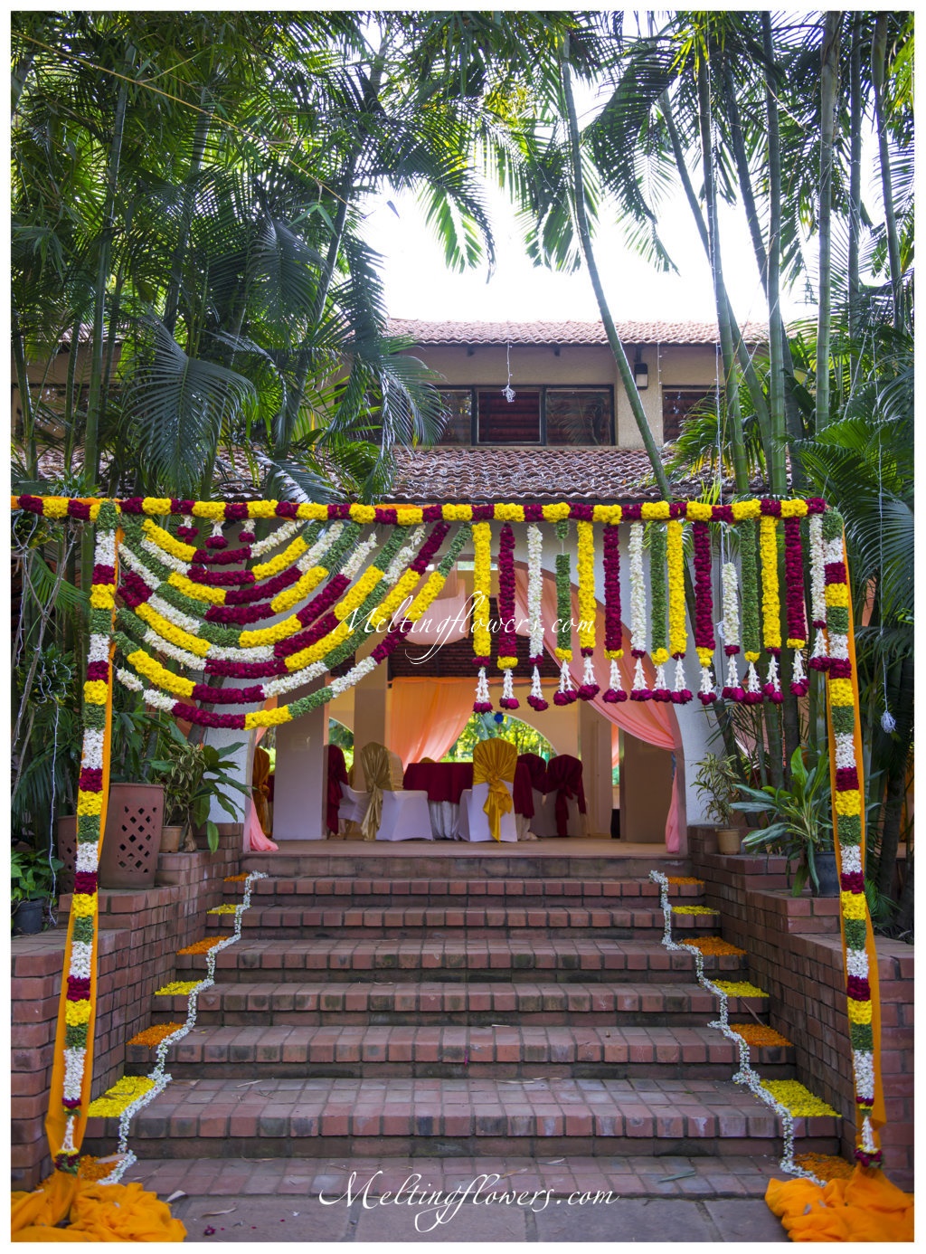 Best Outdoor Wedding Entrance Ideas Pink Lover