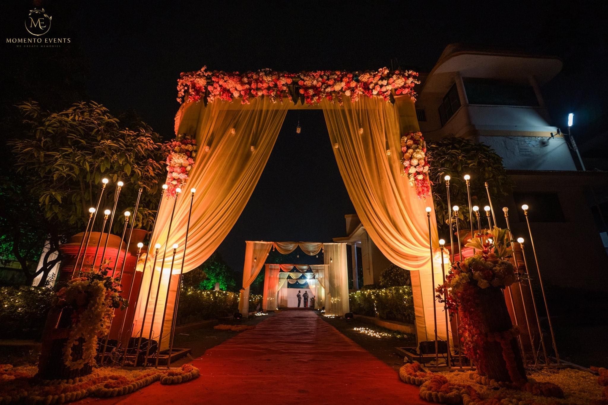 India Wedding Entrance Decor