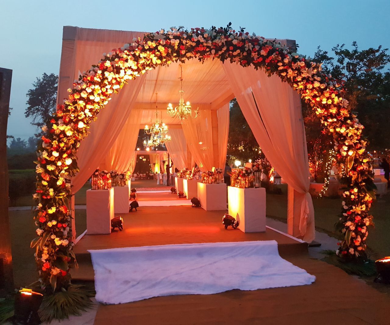 Wedding Entrance Decorations