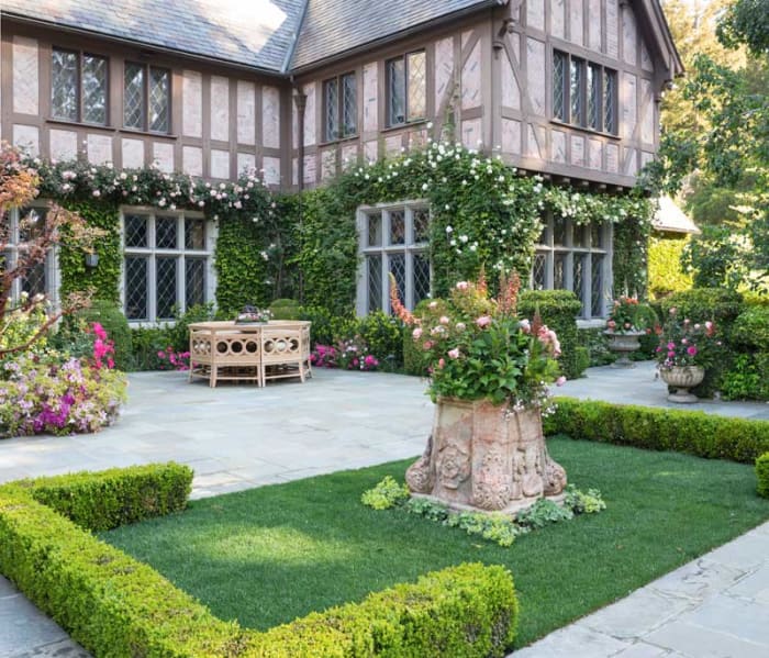 Normandy France Cottage Garden