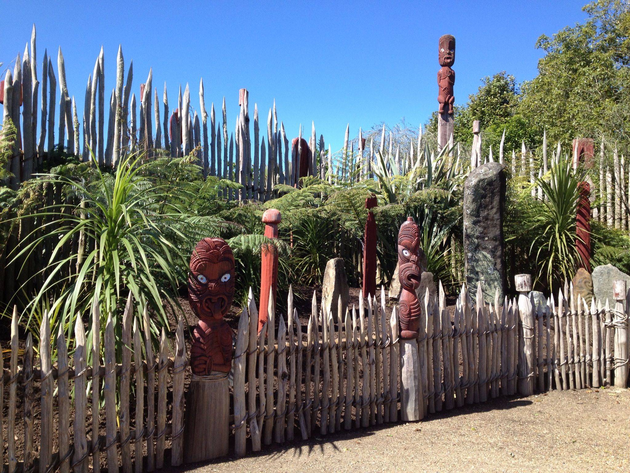 Maori Garden Border Garden Borders