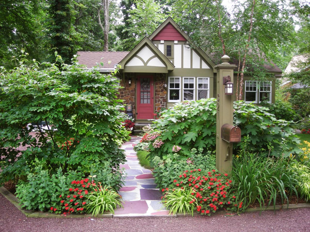 English Tudor Garden Traditional Landscape Other Metro