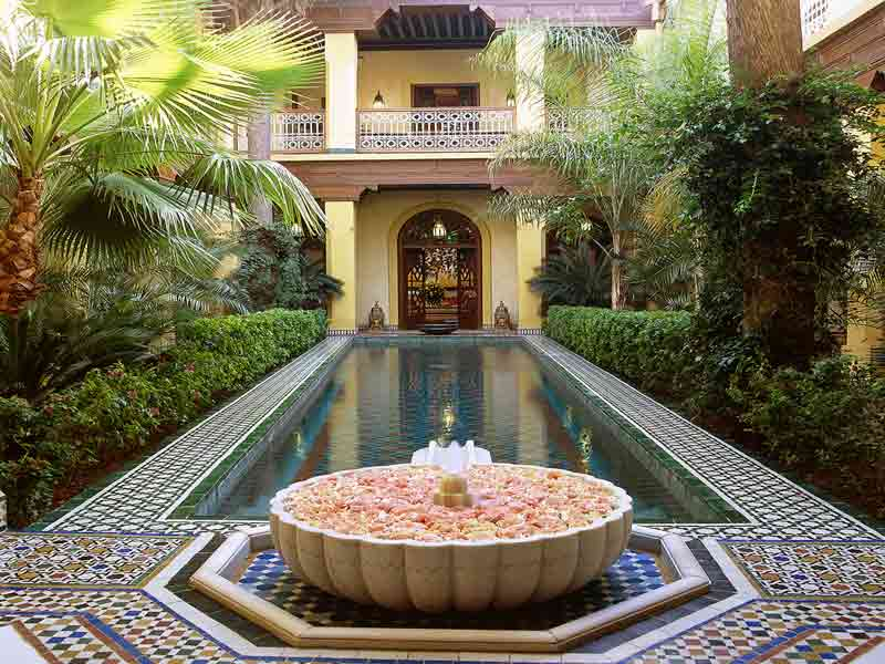 Moroccan Garden Design Moroccan Garden
