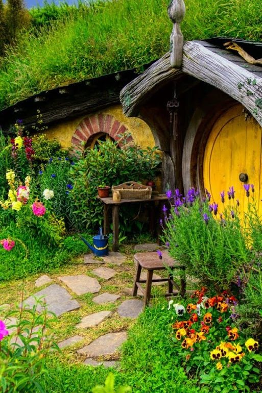Hobbit House Fairy Garden Houses Earth Sheltered Homes Fairy Houses