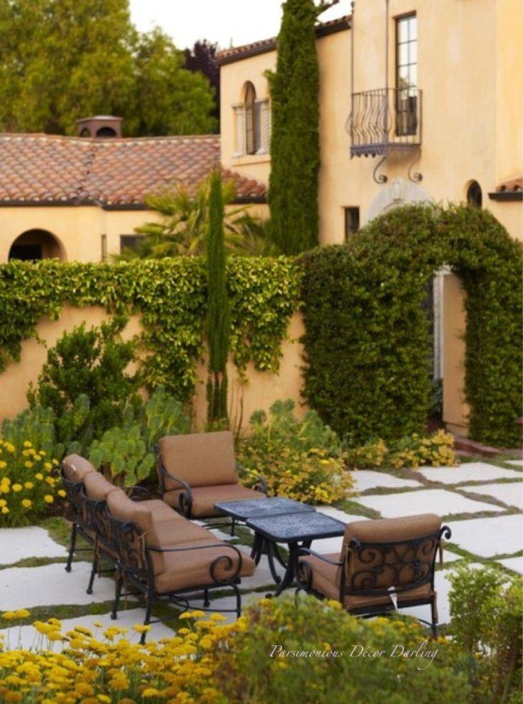 A Beautiful Italian Style Garden