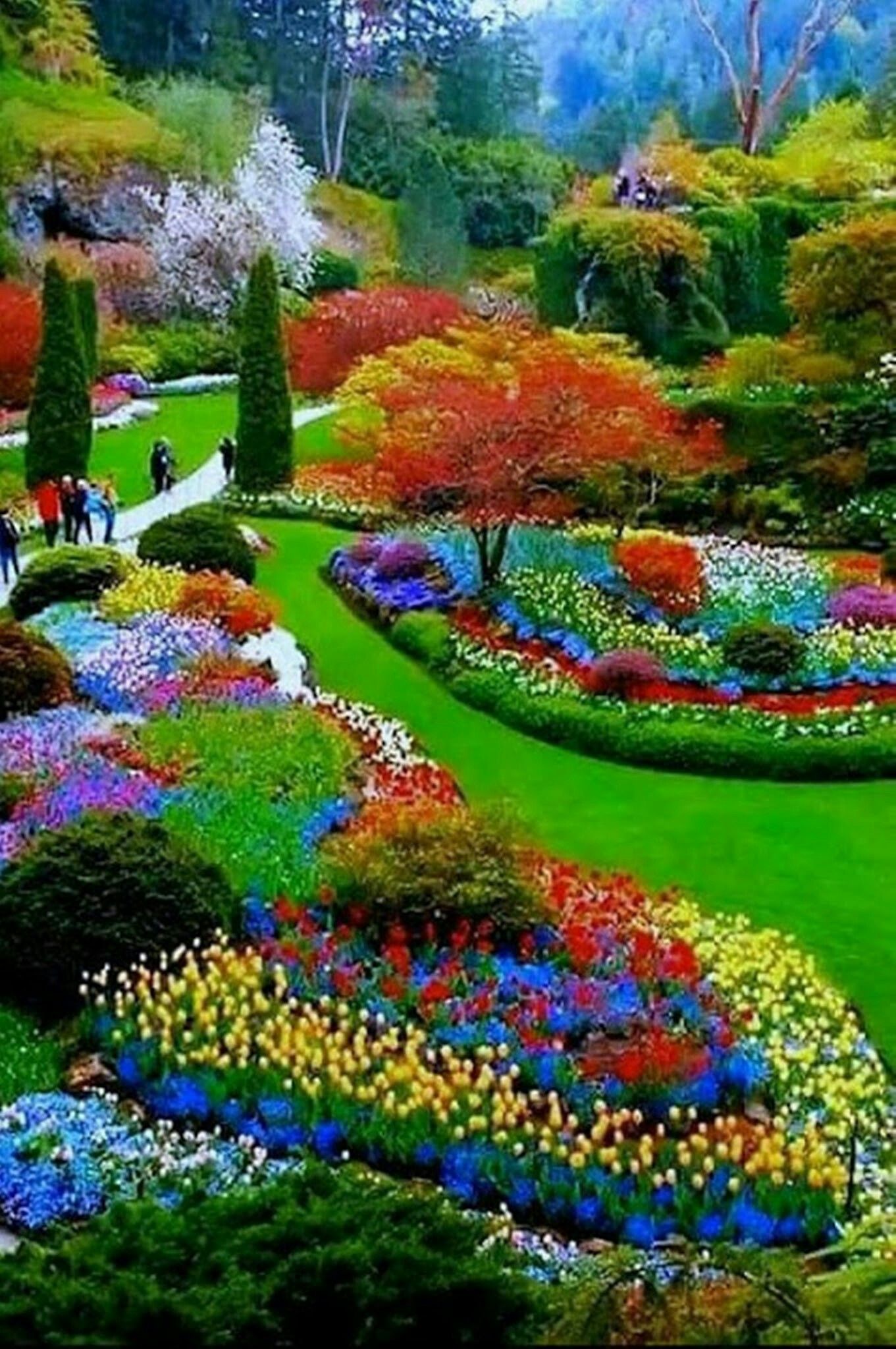 The Most Beautiful And Biggest Natural Flower Garden
