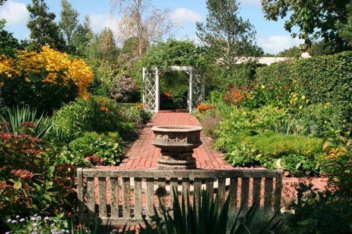 Hamilton Gardens English Flower Garden