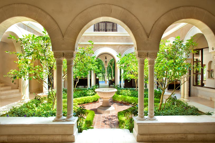 Flower Fantasies Courtyard Gardens Design