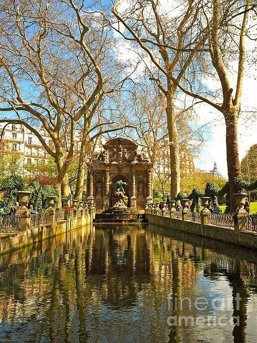Medici Fountain Luxembourg Gardens Paris Ideas Pary Francja