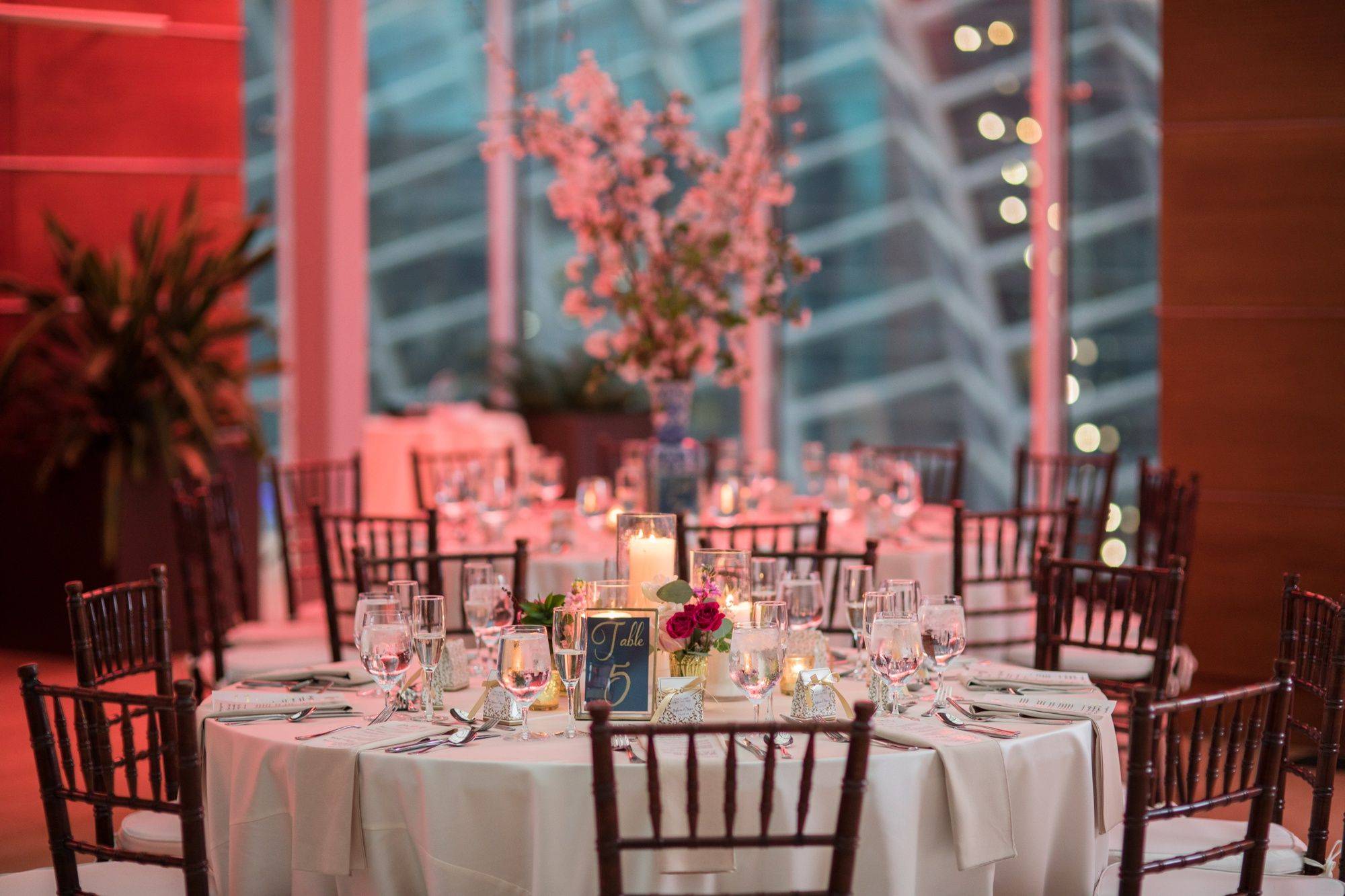Kimmel Center Hamilton Garden Ceremony Wedding Modern Indoor