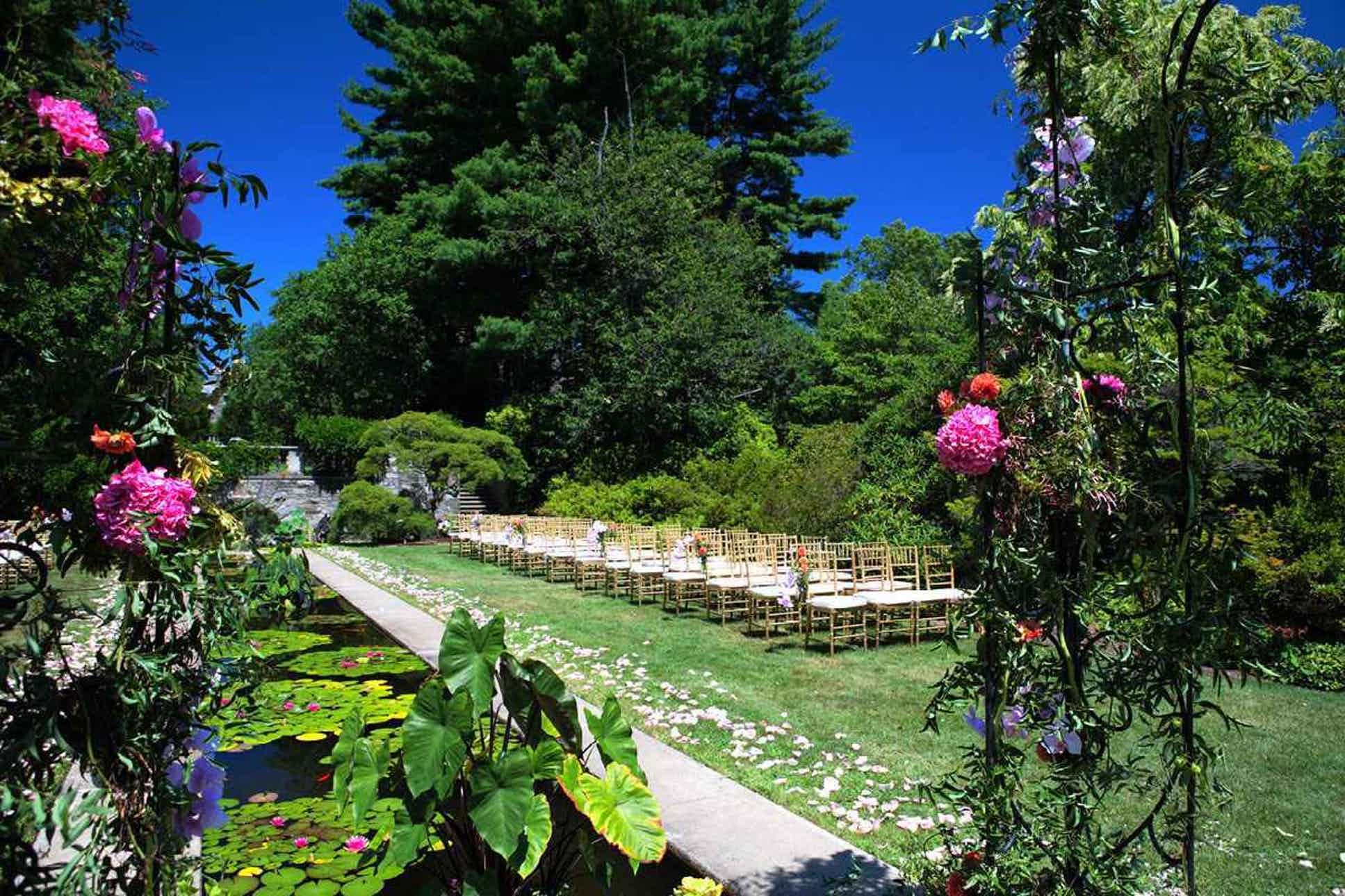 Skylands Weddings Manor New Jersey Botanical Gardens Weddings Nj