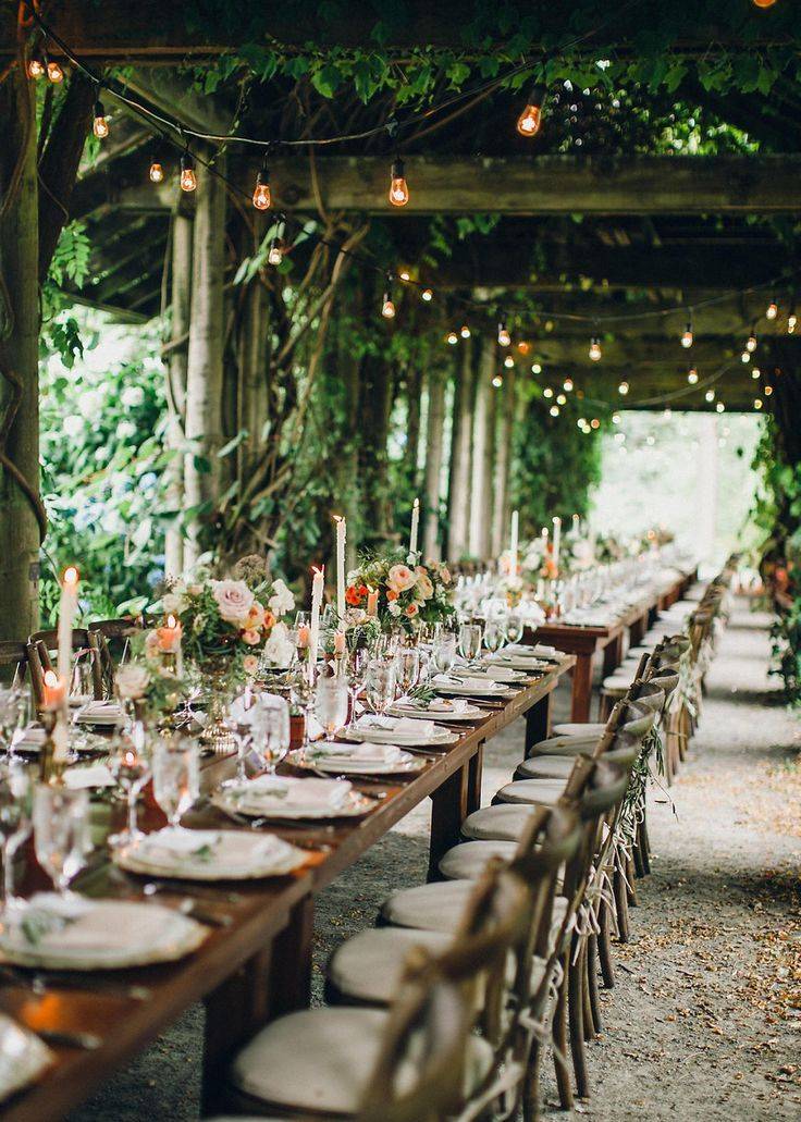 This Enchanting Ceremony Setup