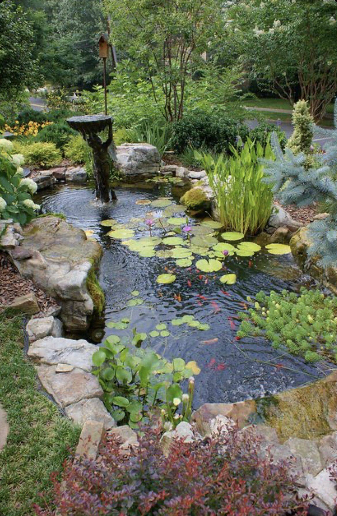 Backyard Garden Waterfalls