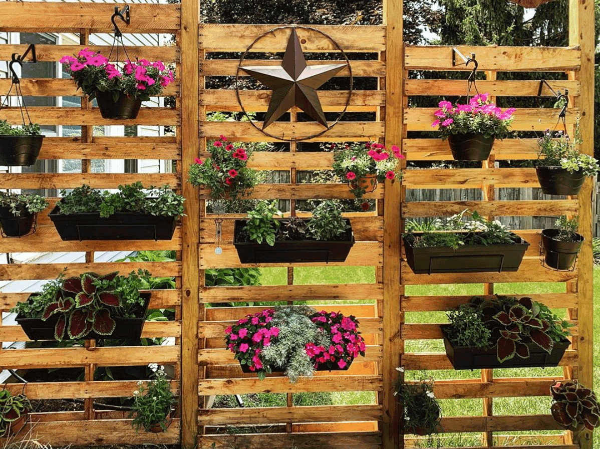 Recycled Wood Pallet Vertical Gardens Pallet Ideas Recycled