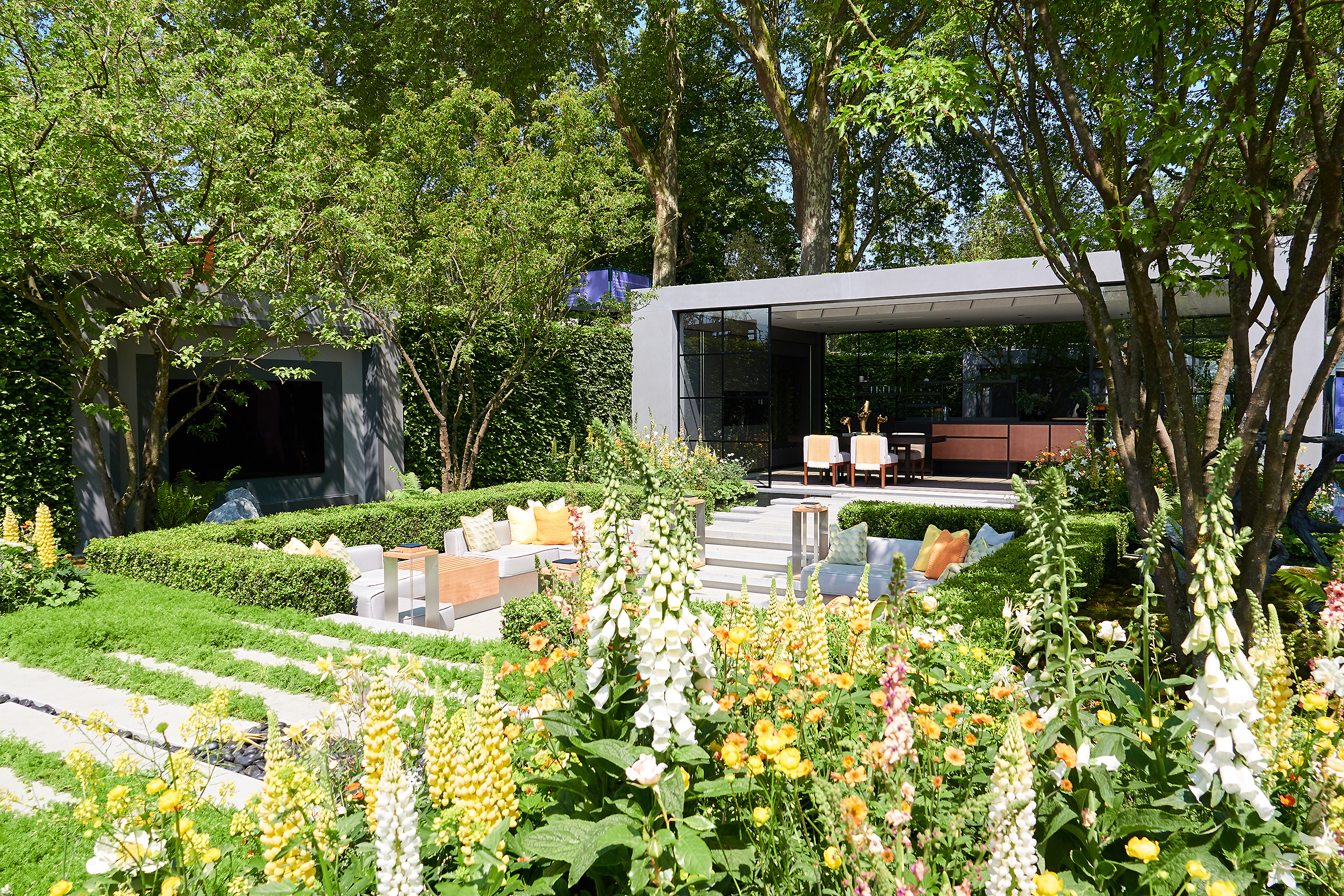 The Homebase Urban Retreat Show Garden Fresh Design