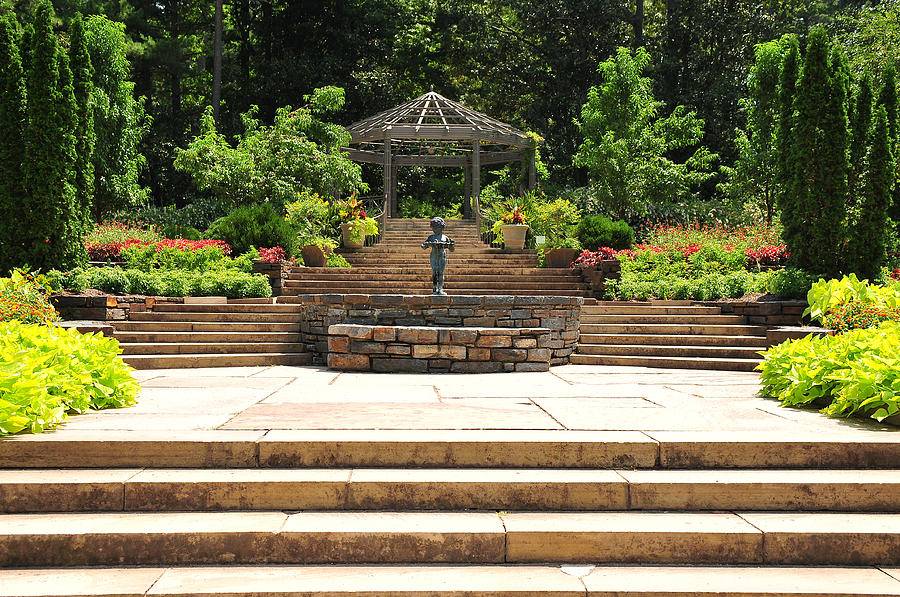 Nc Garden Lawn Garden Bridge