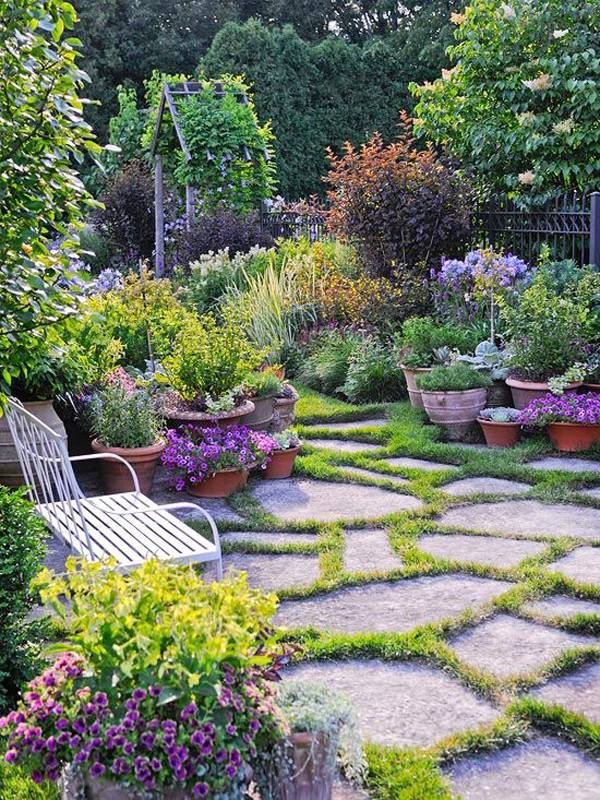 Fresh Beautiful Spring Garden Landscaping