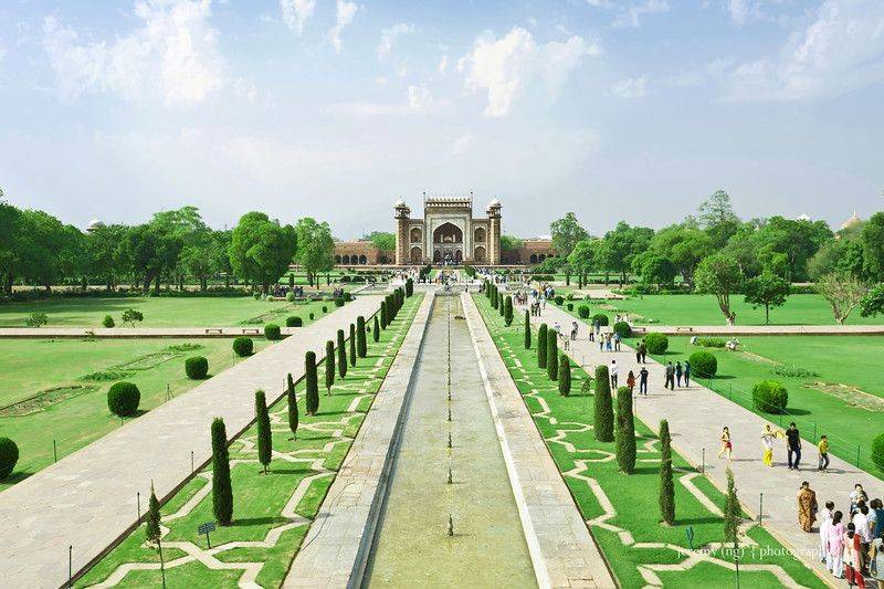 Taj Mahal Garden Area