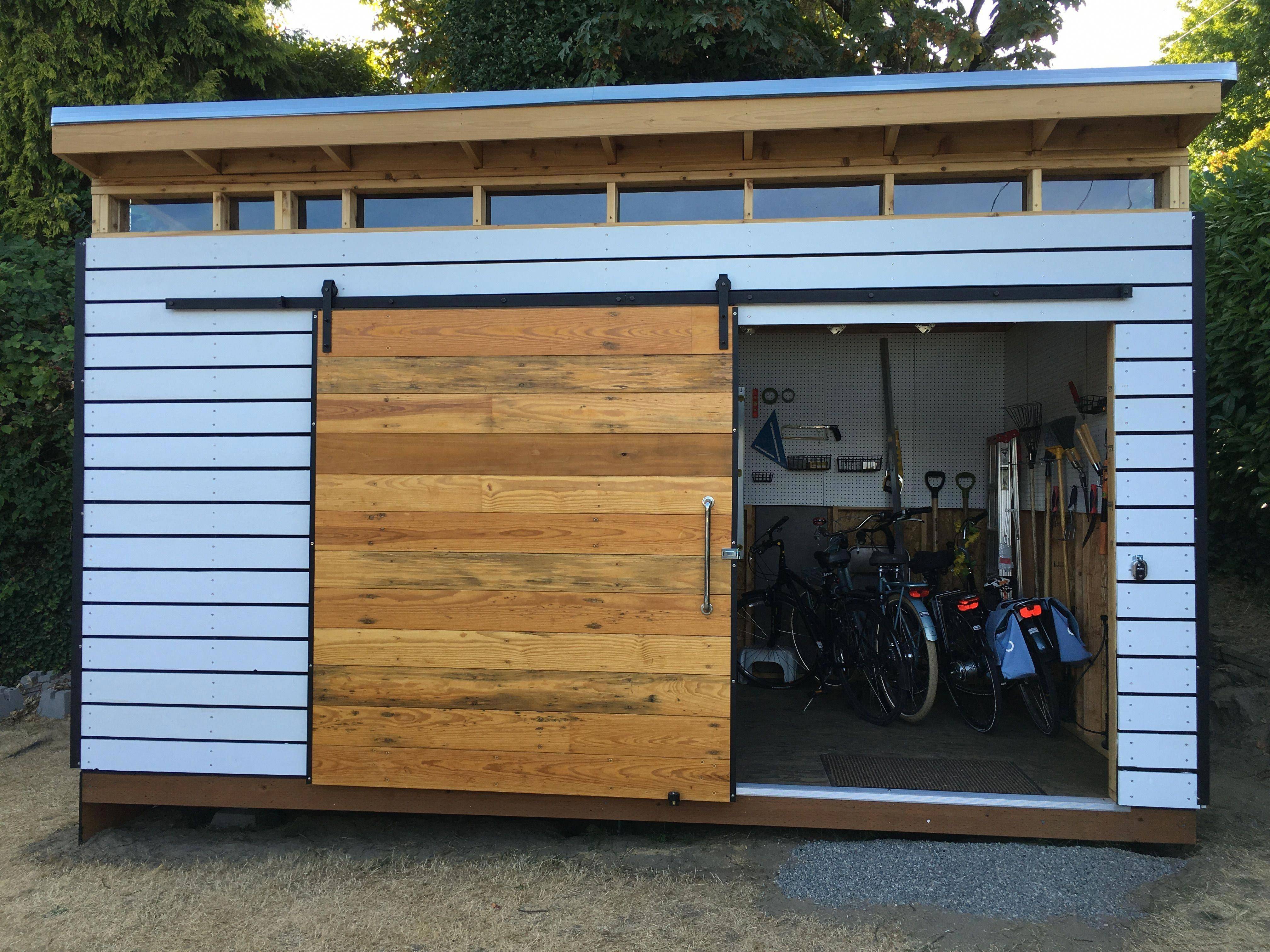 X North Vancouver Contemporary Garden Shed