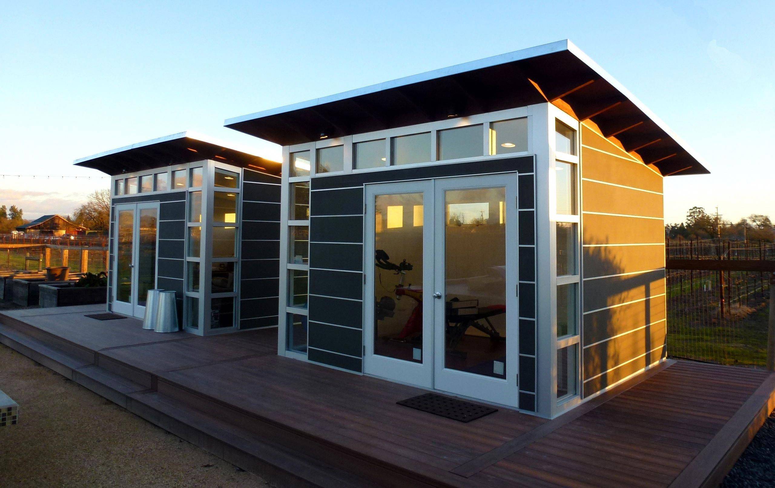 The Perfect Modular Backyard Office Pod Backyard Cottage