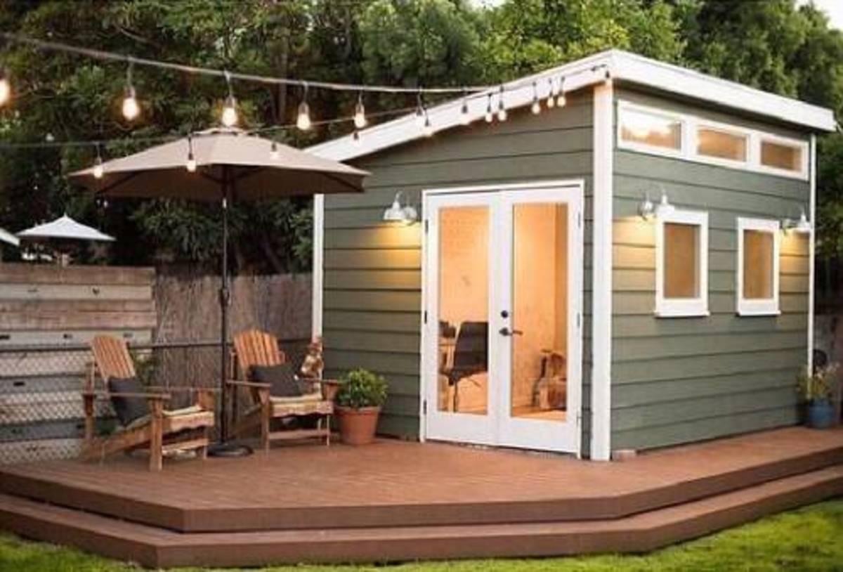 Lovely And Cute Garden Shed Design Ideas