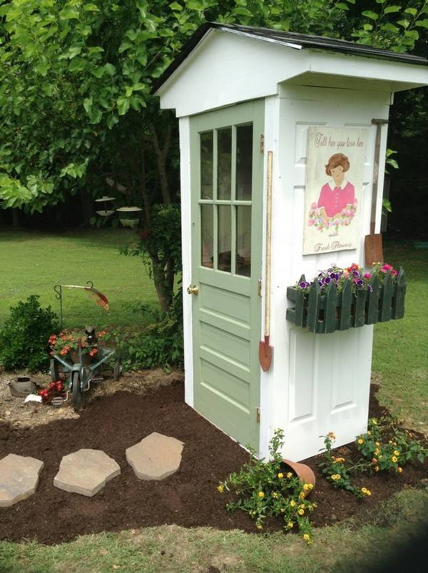 Creative Garden Shed Ideas Empress Of Dirt Garden Shed Diy Shed