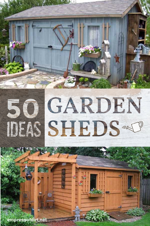 Lovely And Cute Garden Shed Design Ideas