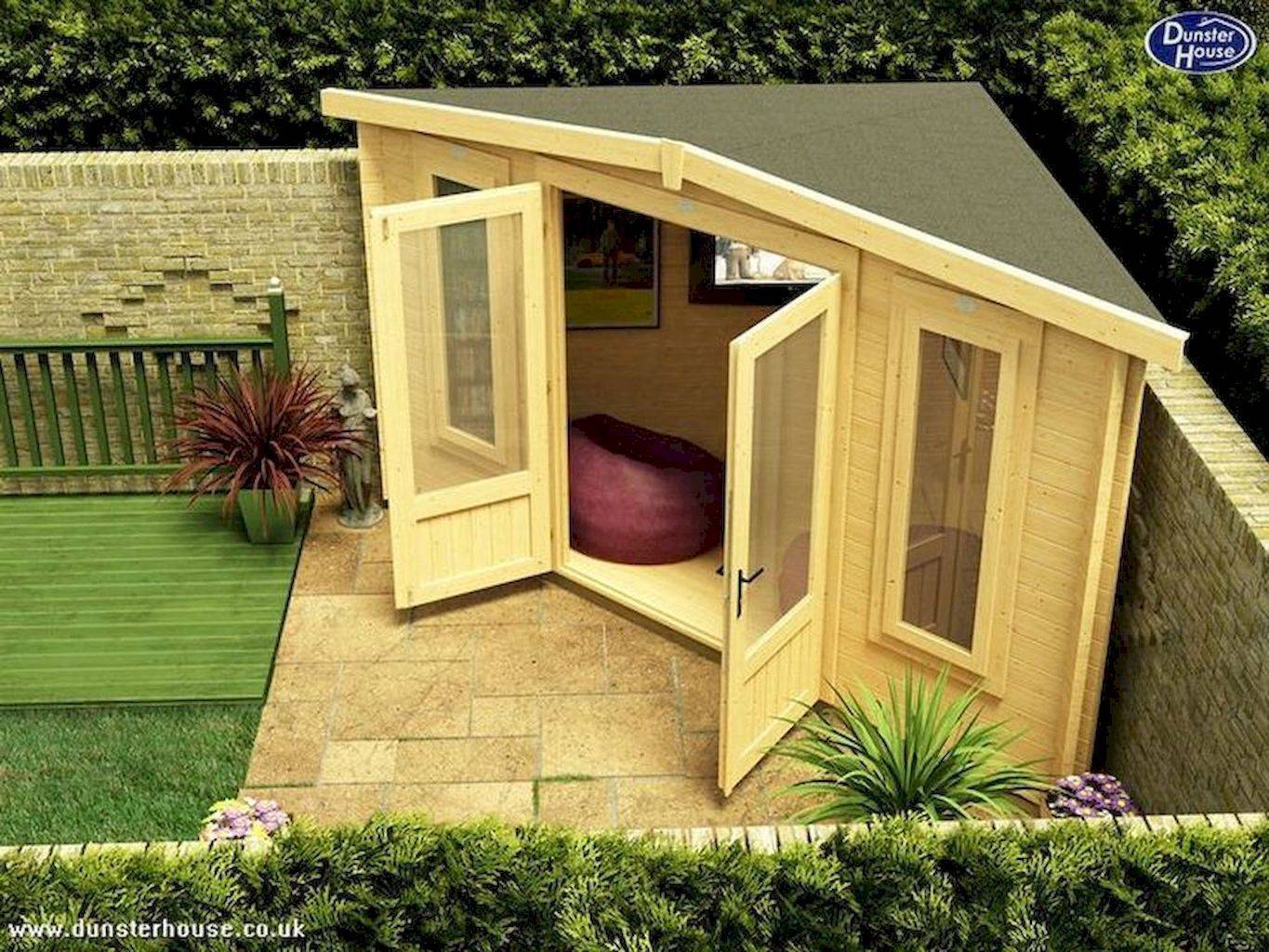 Lovely And Cute Garden Shed Design Ideas