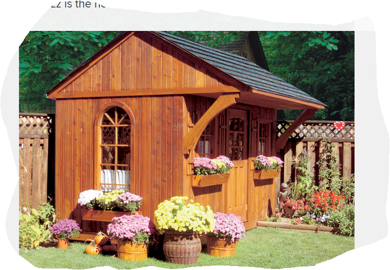 Magnolia Garden Shed