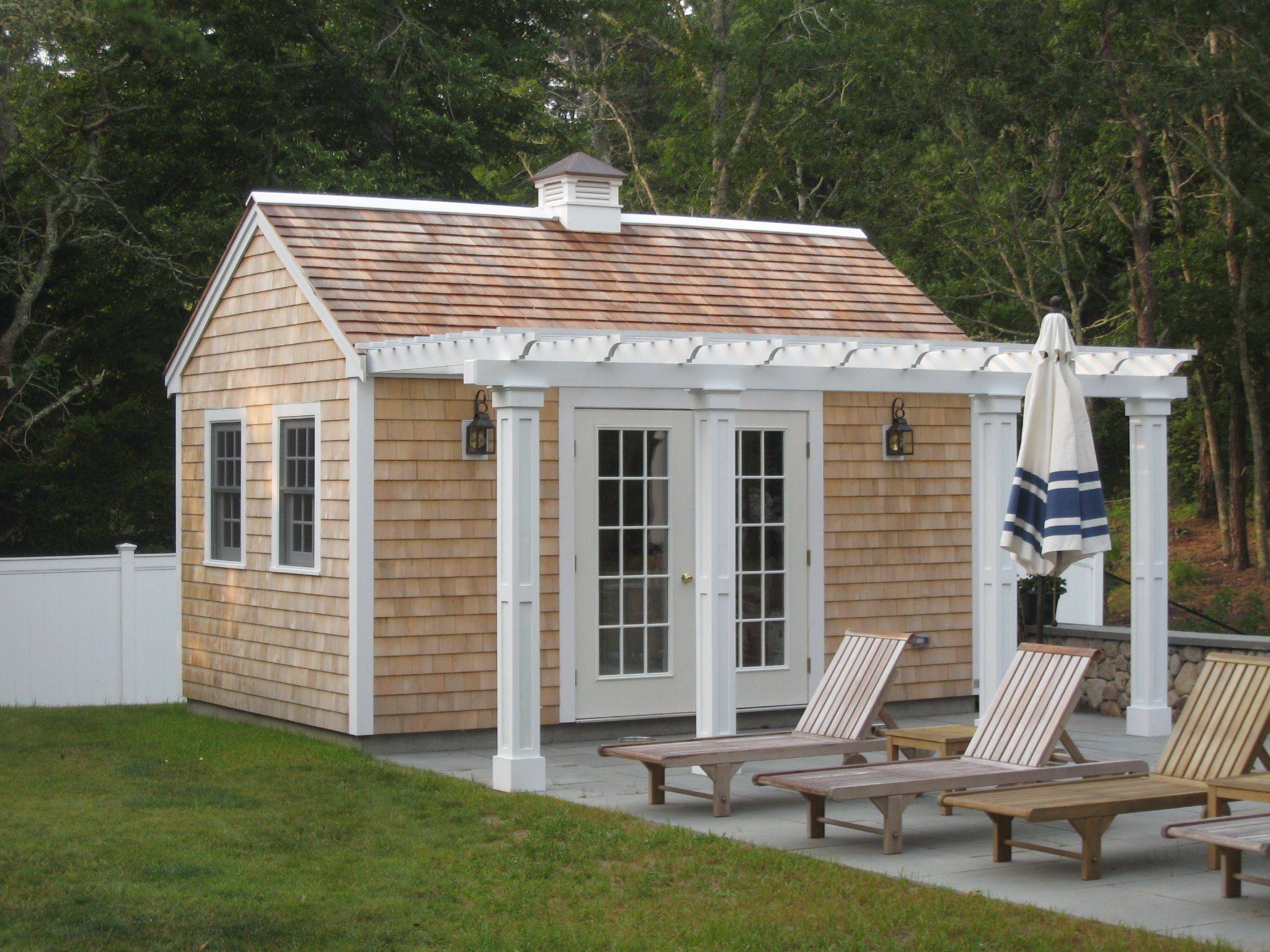 Attached Pergola
