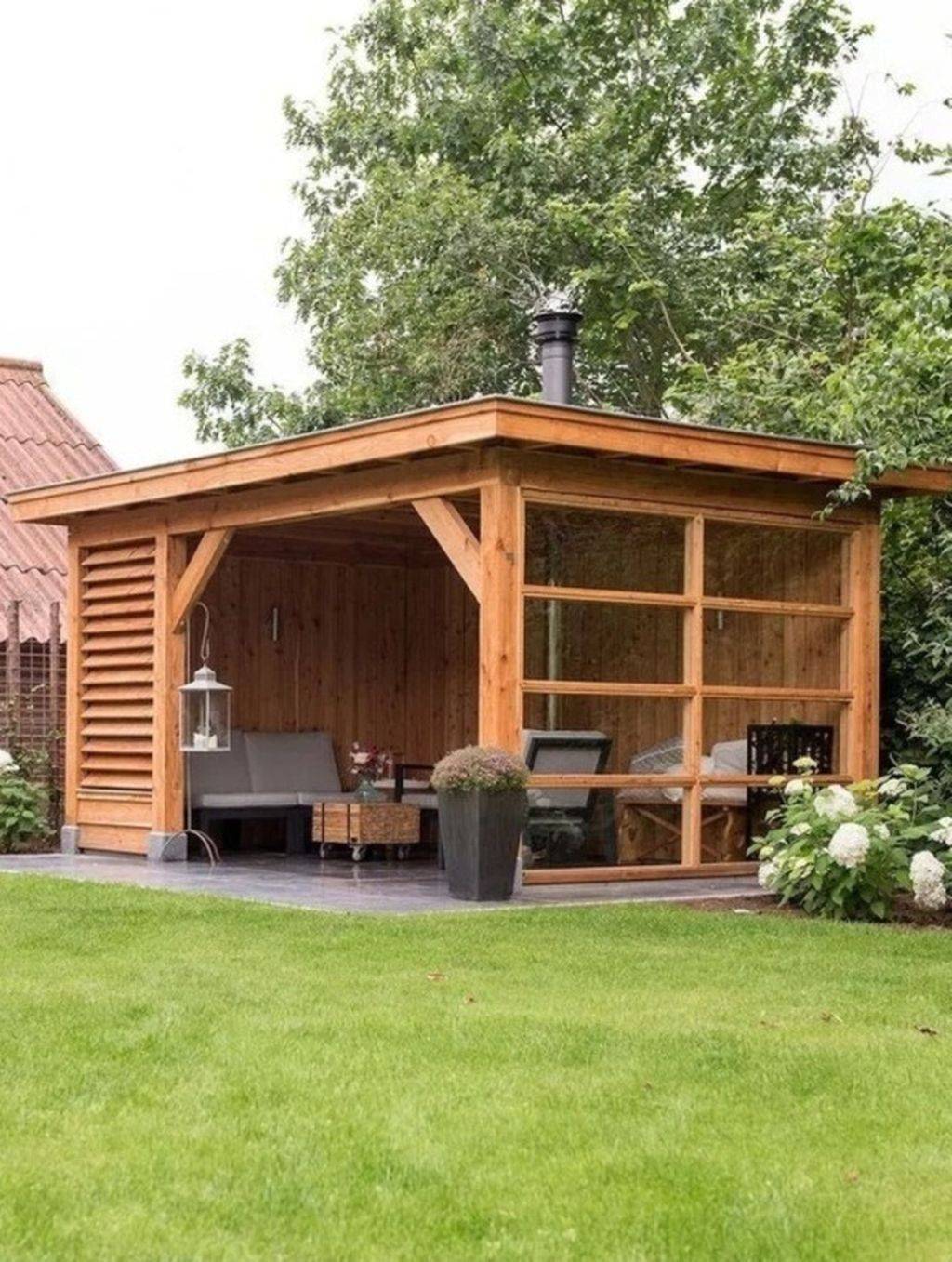 Luxury Backyard Storage
