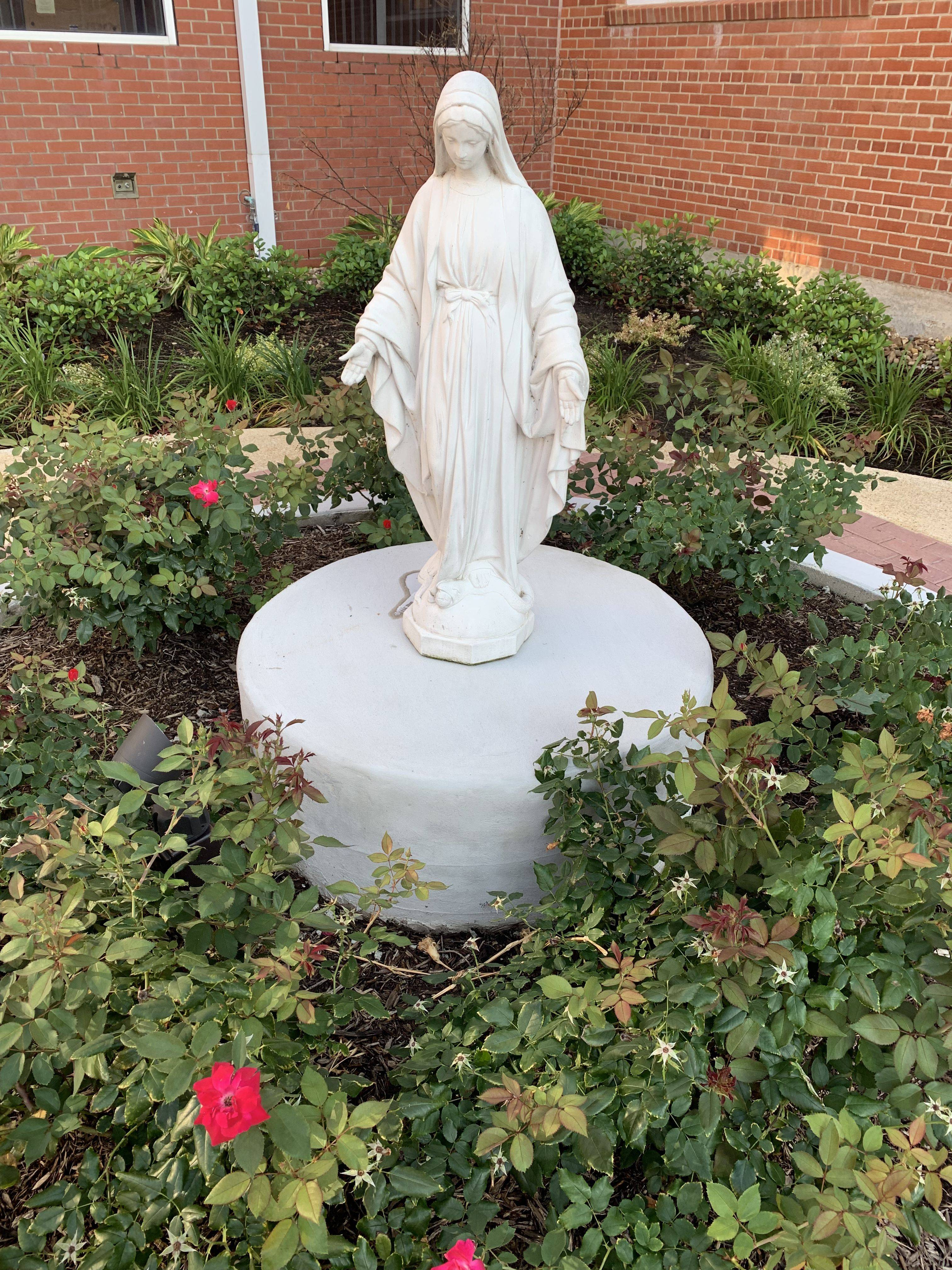 Cross Statue Angel Garden Statues