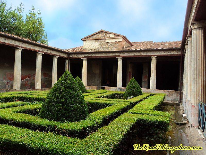 Roman Courtyard Ancient Roman Houses