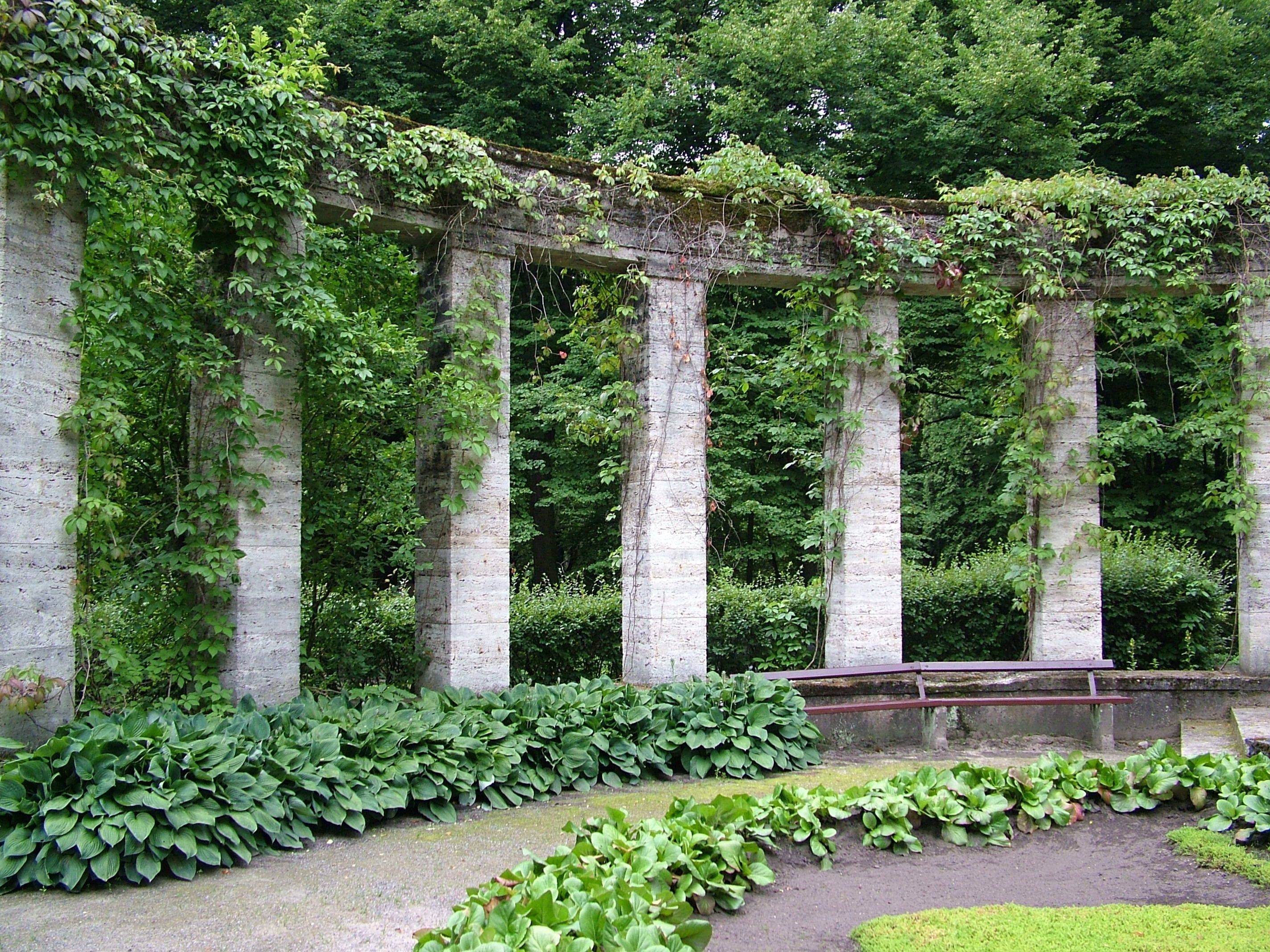 The Roman Peristyle Garden Roman Garden