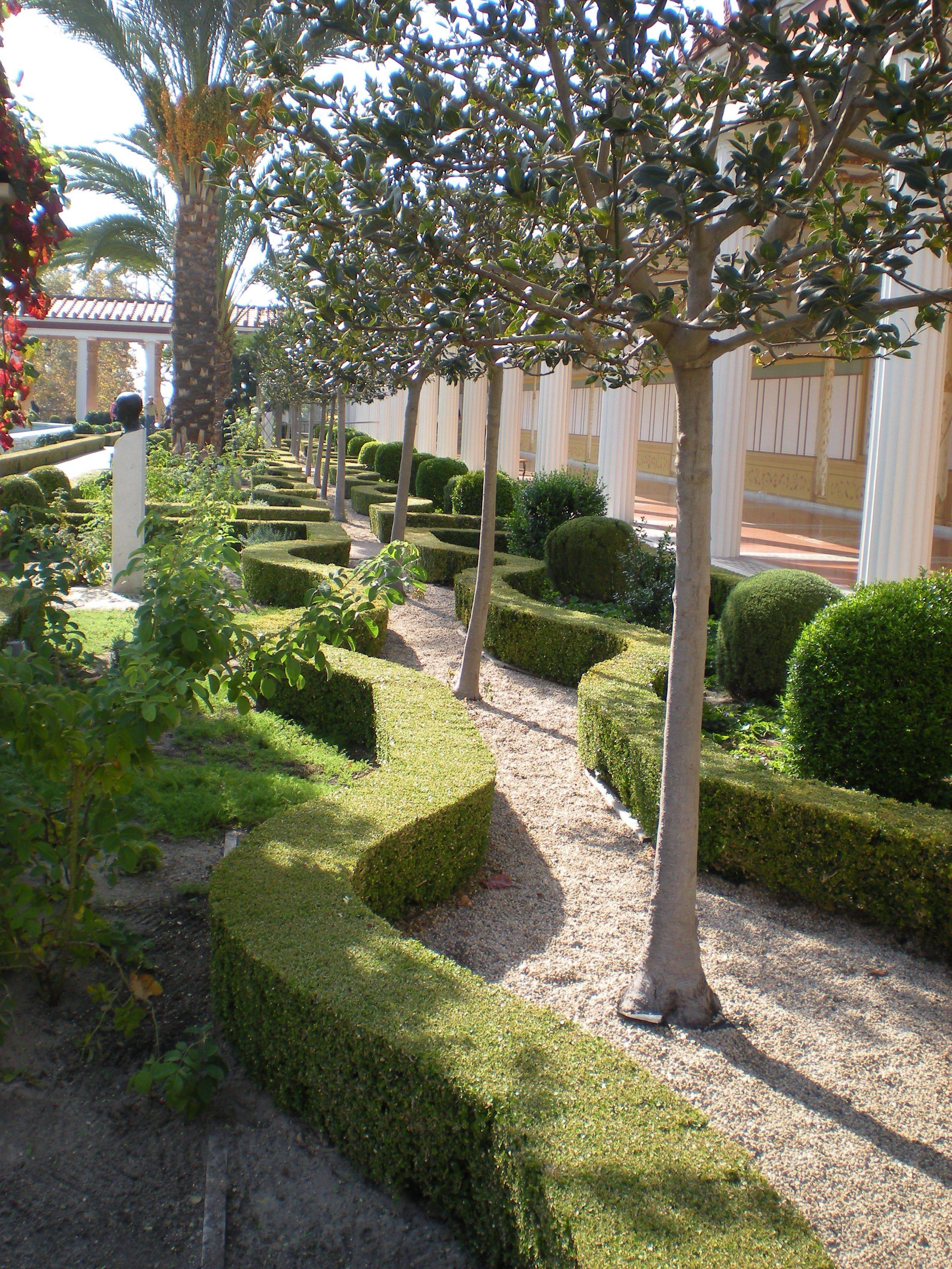 Getty Villa Garden