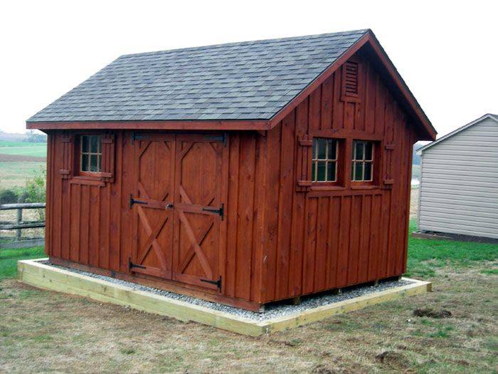 Quaker Shed Amish Yard Amish Sheds Rustic Shed