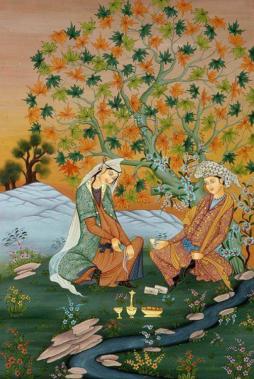 Safavid Portrait Art