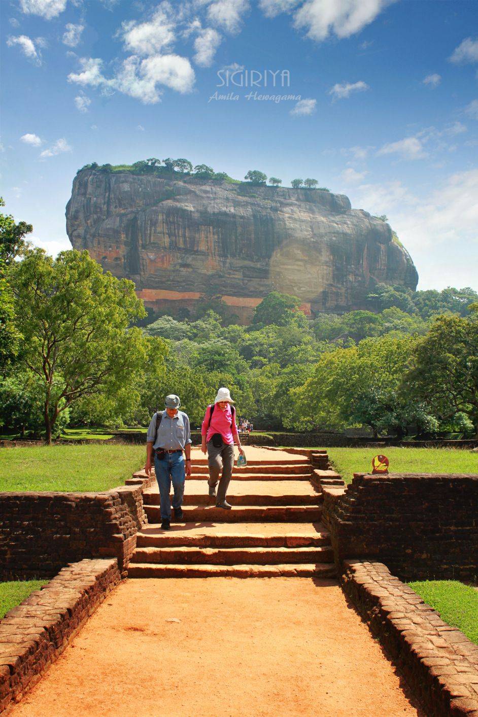 Hiking Sigiriya