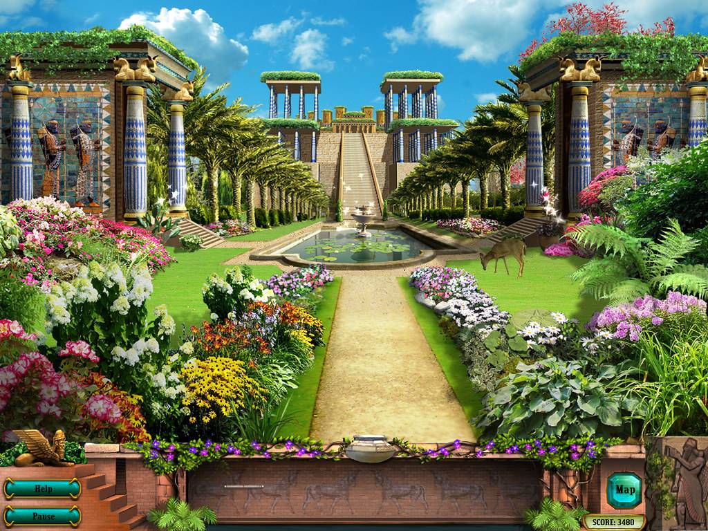 Ancient Hanging Gardens Babylon